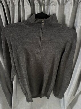 Men’s Gray Sweater - Medium 
Made in Italy